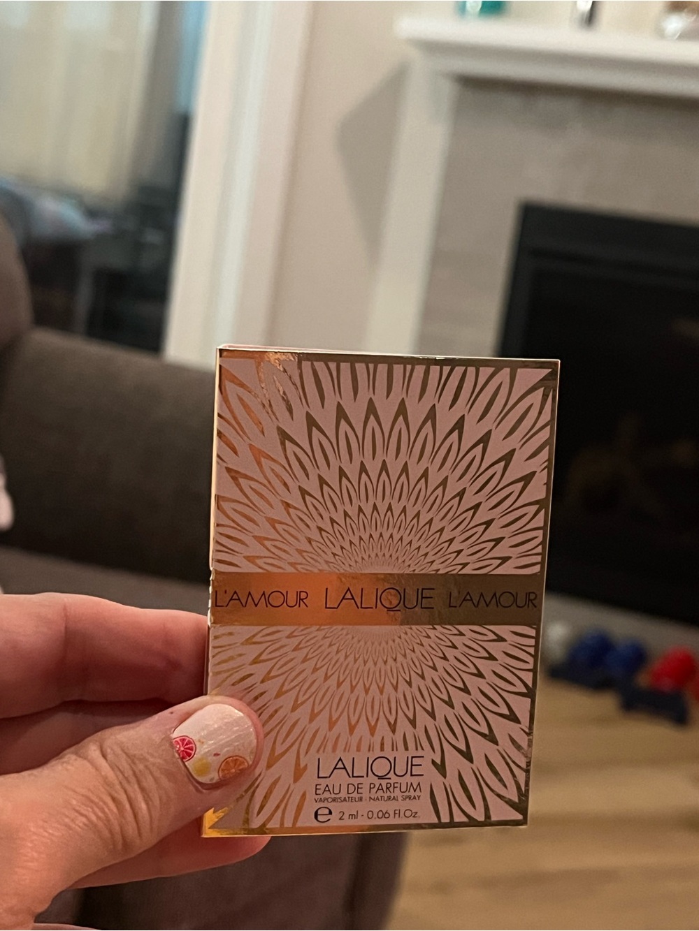 New Sample of L’Amour Lalique Perfume
